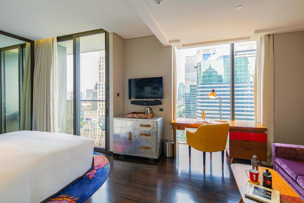 Hotel Indigo Bangkok Wireless Road by IHG - Resim 20