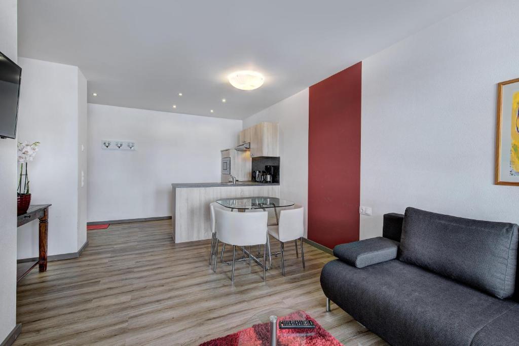 Kuchyň nebo kuchyňský kout v ubytování LoriVita Residenz Saalbach