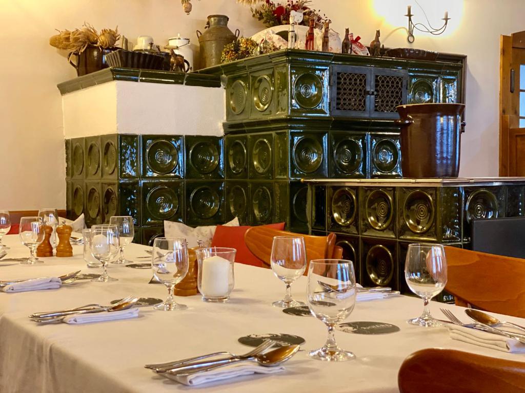 Nápoje v ubytování Hotel Leopold Račín