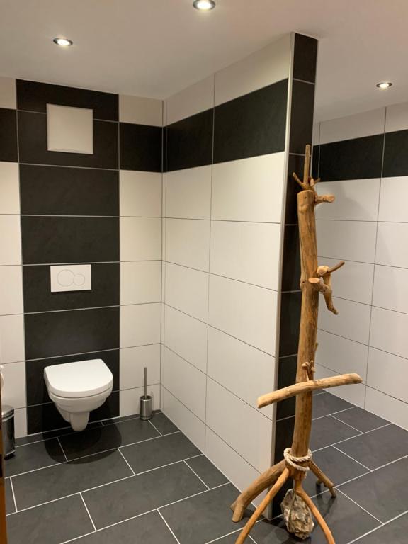 Baðherbergi á Ferienhof Oberer Gollmitzer
