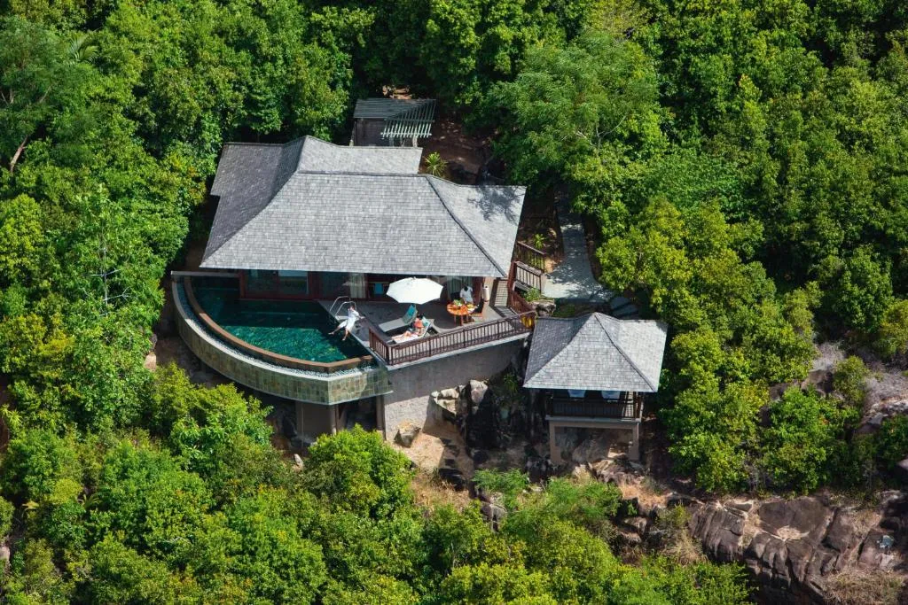 One-Bedroom Hillside Villa with Private Pool - Adults Only