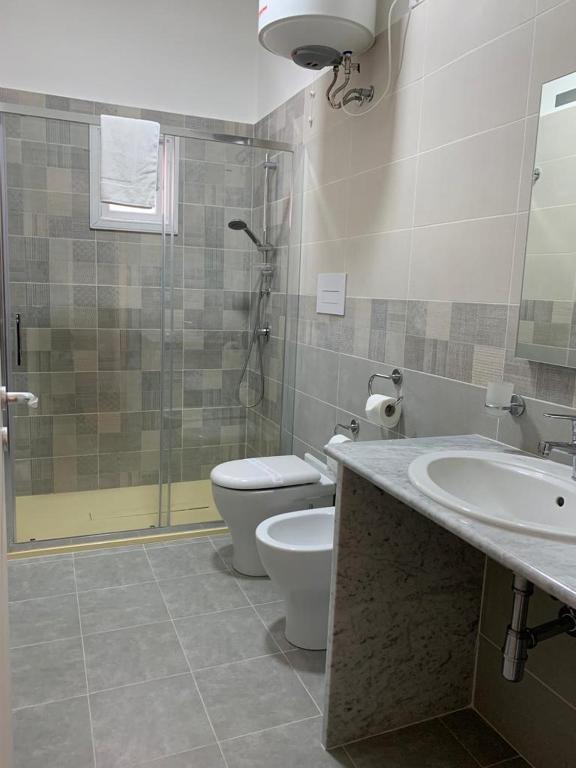 Koupelna v ubytování 38 Aira Hotels