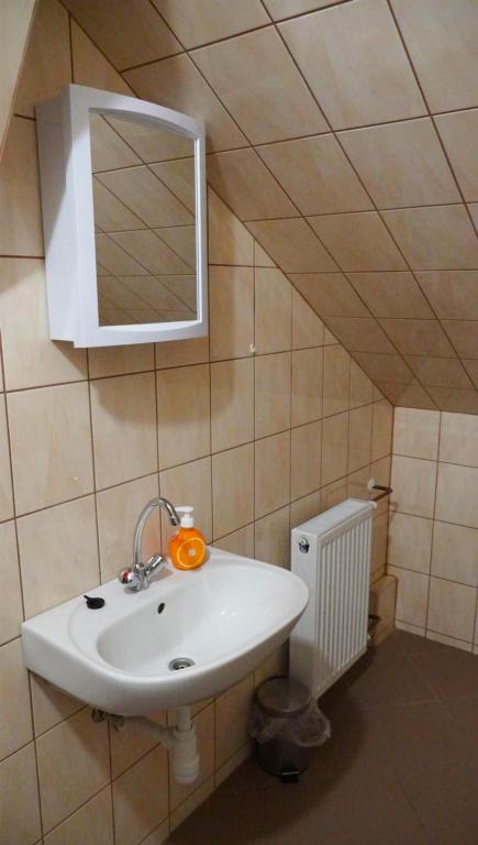 Kúpeľňa v ubytovaní Pajkos Póni Vendégház