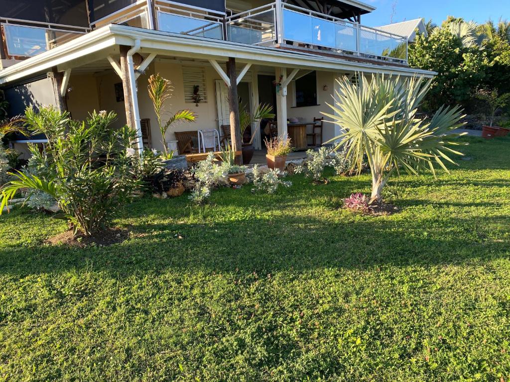 Zahrada ubytování Villa Prunepassion