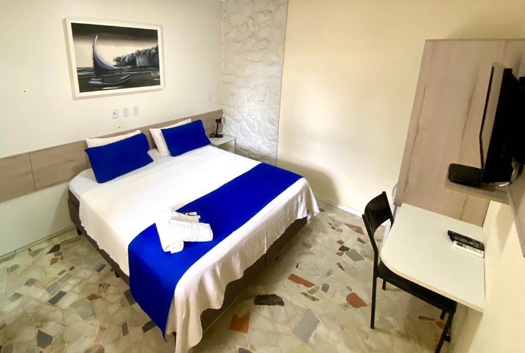 Postel nebo postele na pokoji v ubytování Pousada Costera