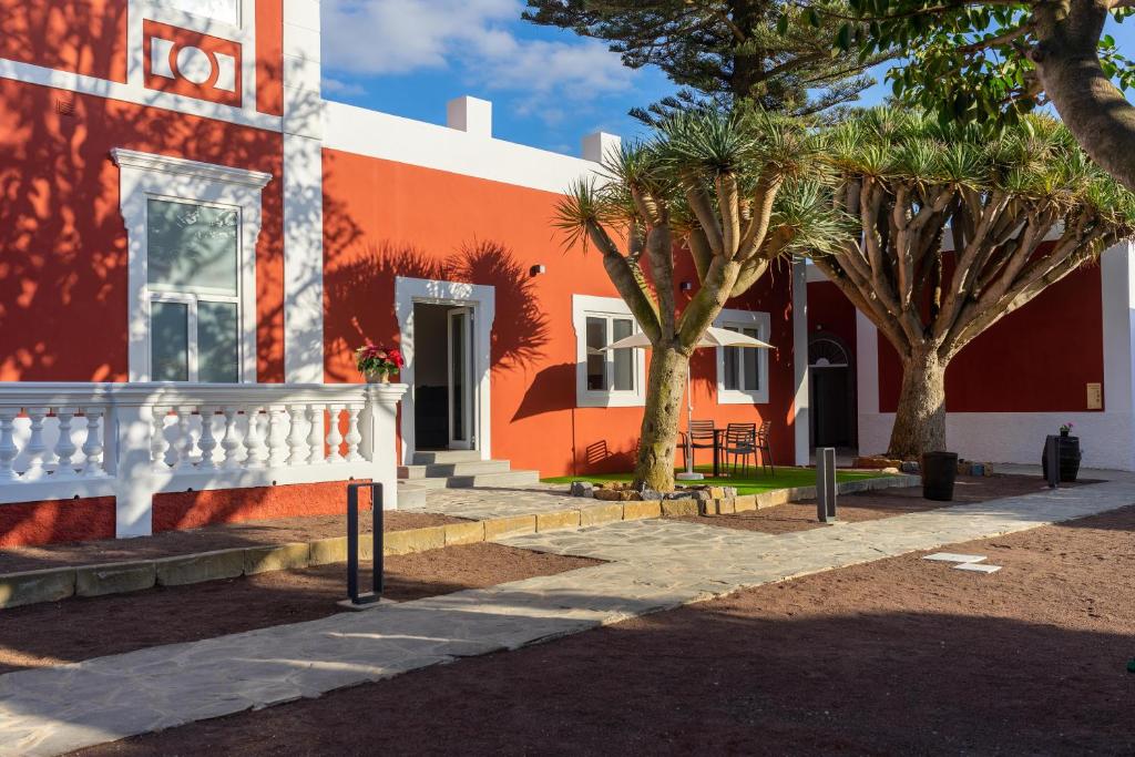 Budova, kde se aparthotel nachází