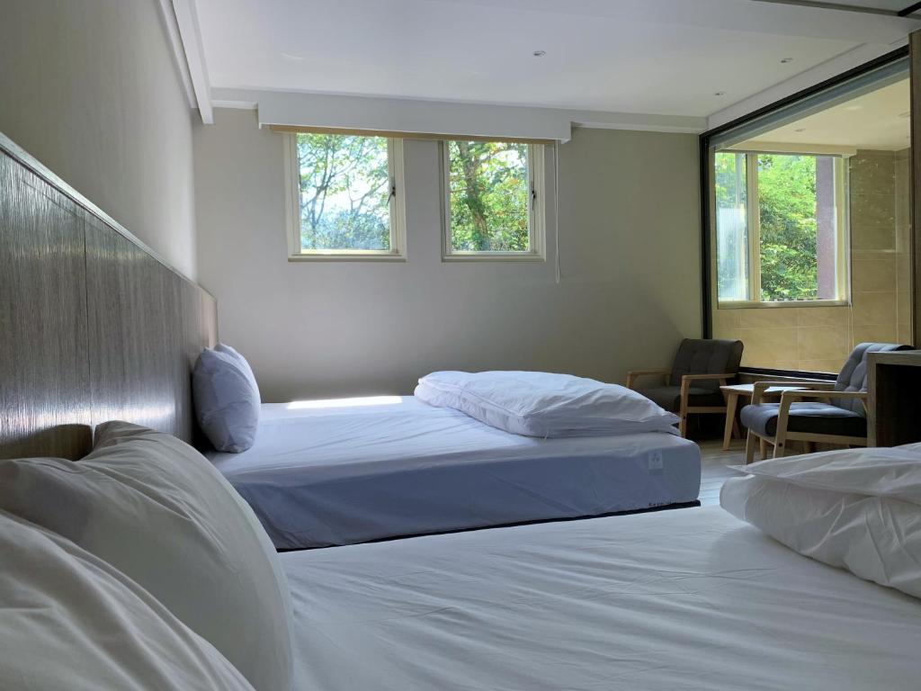 Sla Ulay - Chambre Double Ou Jumelle Avec Vue Sur Le Jardin