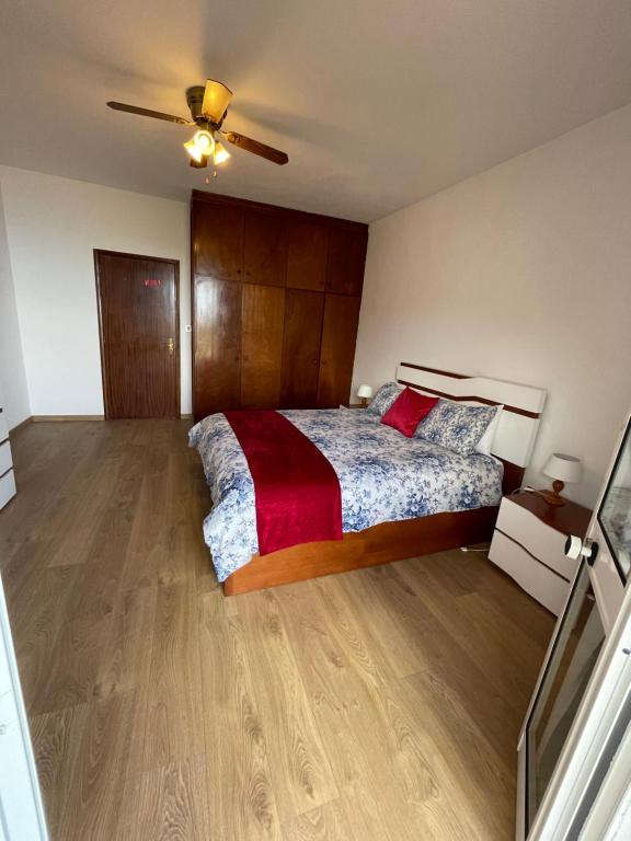 Postel nebo postele na pokoji v ubytování Sunset House