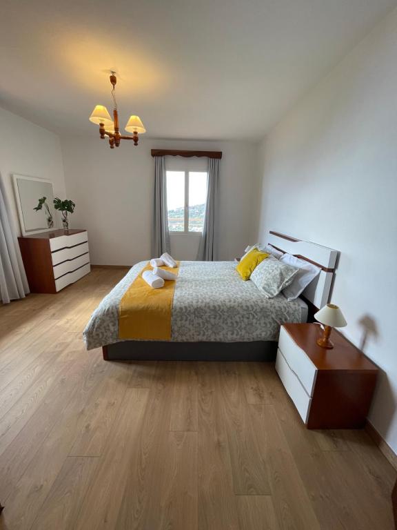 Postel nebo postele na pokoji v ubytování Sunset House
