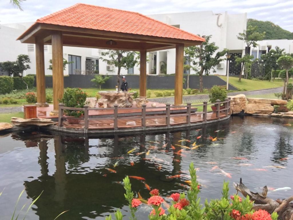 Zahrada ubytování Villa Biển - Oceanami Resort Long Hải