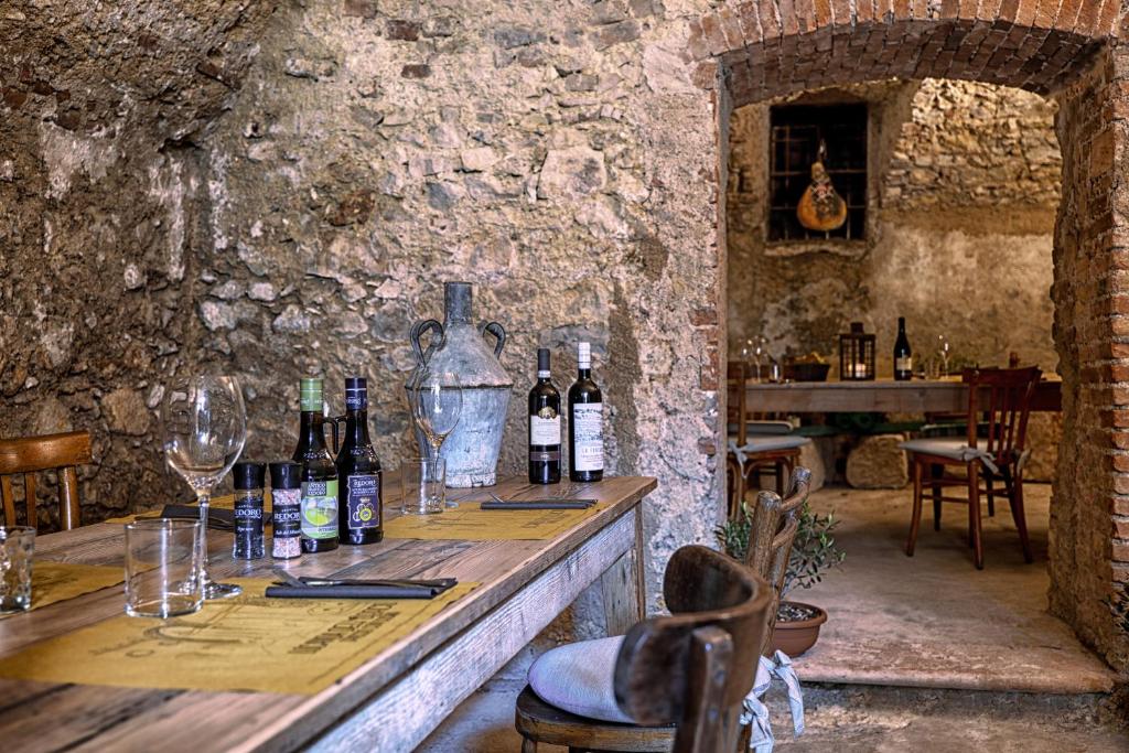 Nápoje v ubytování Locanda Dell'Oleificio