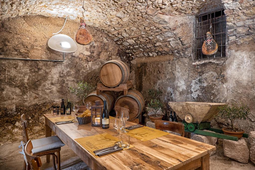 Nápoje v ubytování Locanda Dell'Oleificio