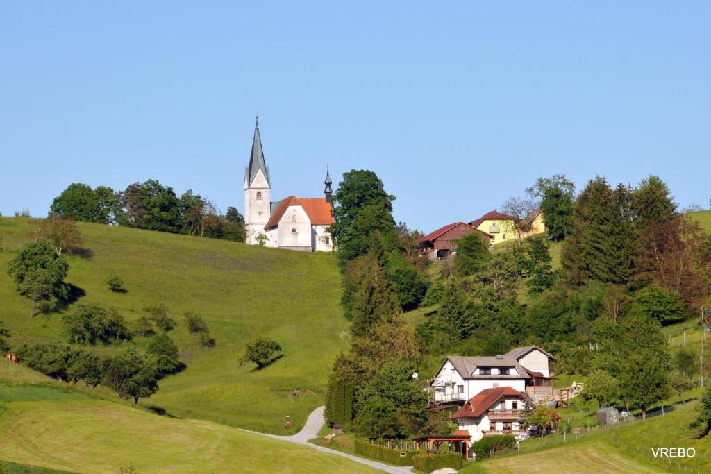 Příroda nedaleko apartmánu