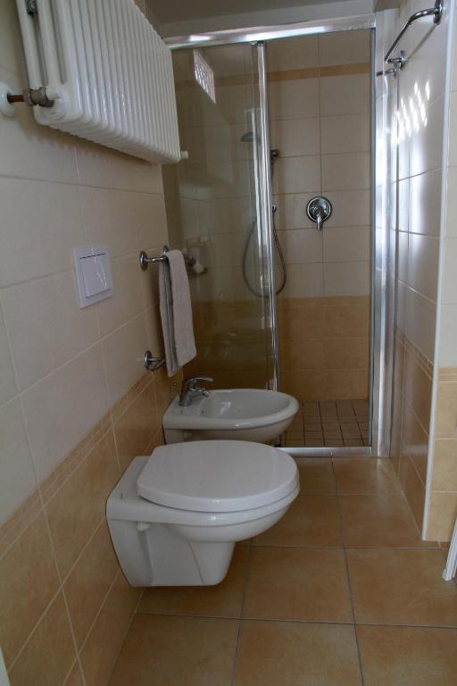 Koupelna v ubytování Hotel Desire'