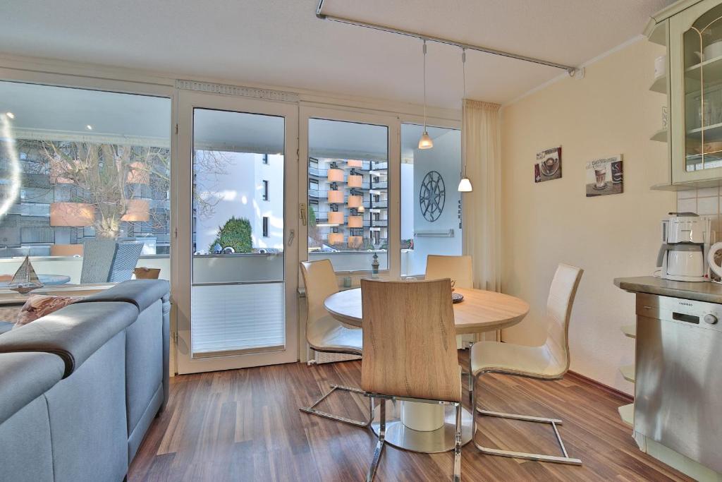 Kuchyň nebo kuchyňský kout v ubytování Terassenhügel Terrassenhügel Appartement 4
