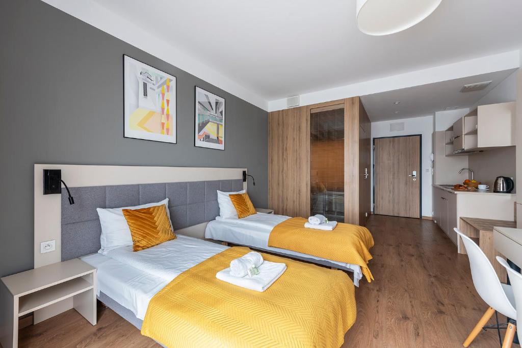 Aparthotel City Break Wolska - Resim 7