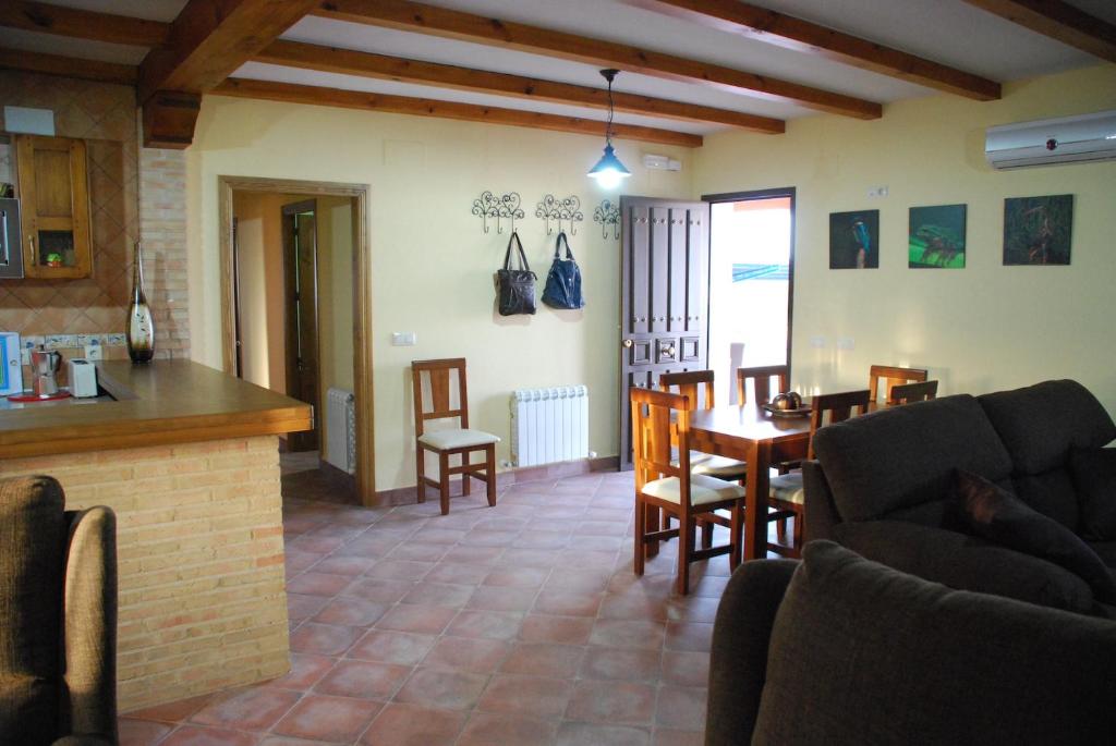 Posezení v ubytování Casa Rural Tablas de Daimiel