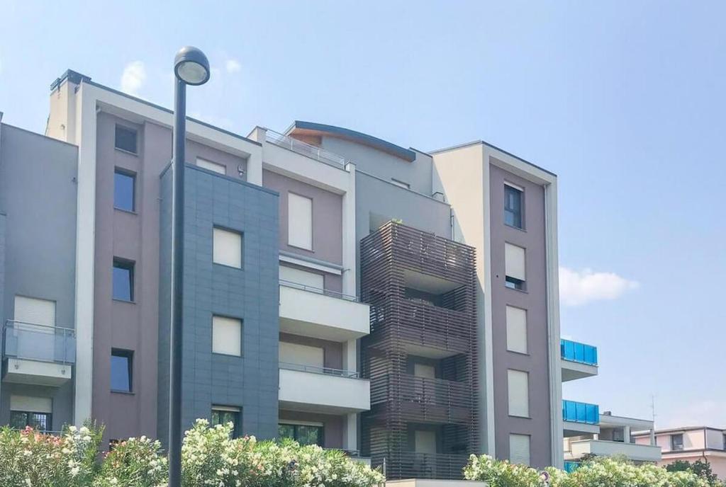 Budynek, w którym mieści się apartament