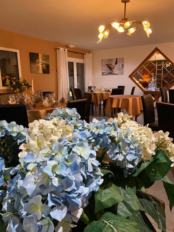 Posezení v ubytování Hôtel - Restaurant l'Hortensia