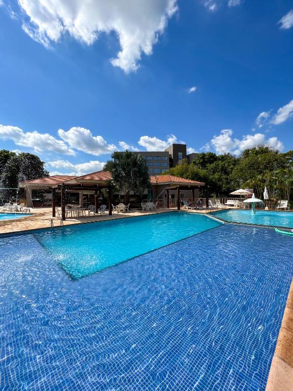 Bazén v ubytování Complexo Eco Cataratas Resort by SJ nebo v jeho okolí