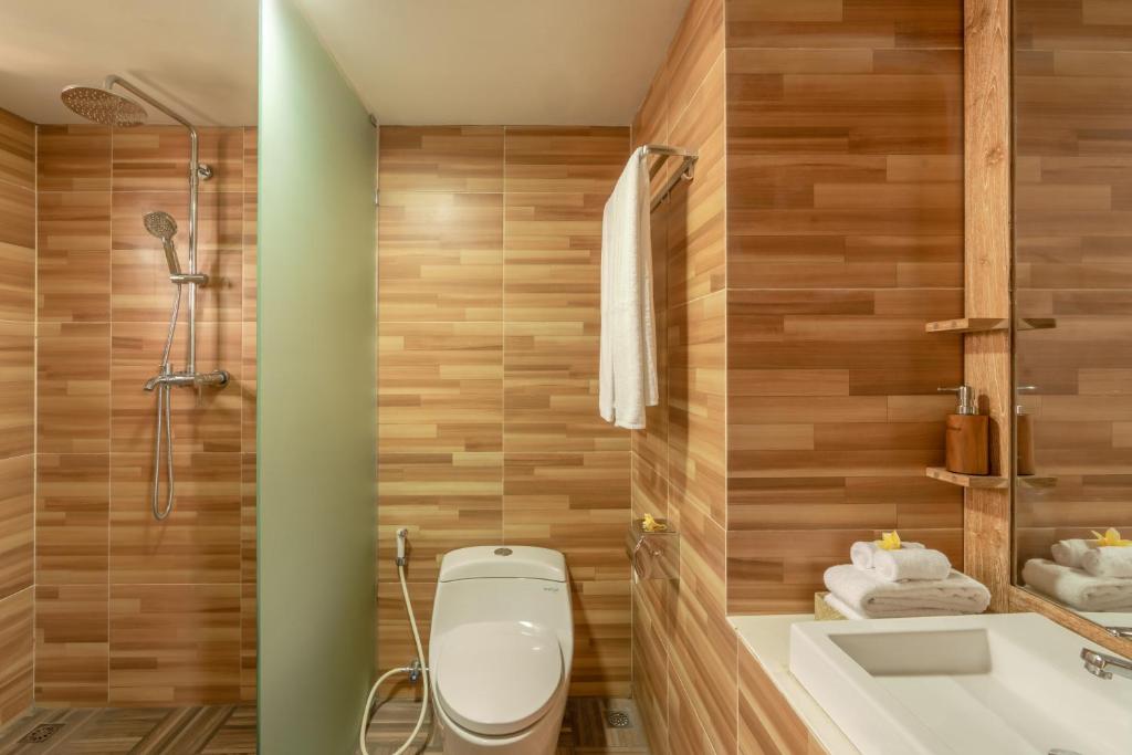 Koupelna v ubytování Sridewi Villas Ubud