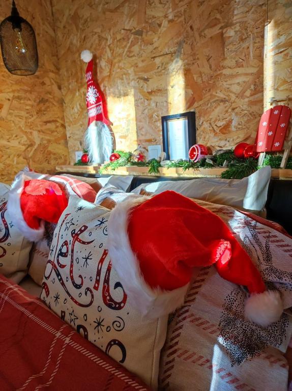 Postel nebo postele na pokoji v ubytování Au Pré de Mukky