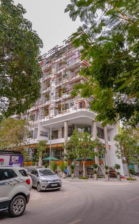 Budova, kde se hotel nachází