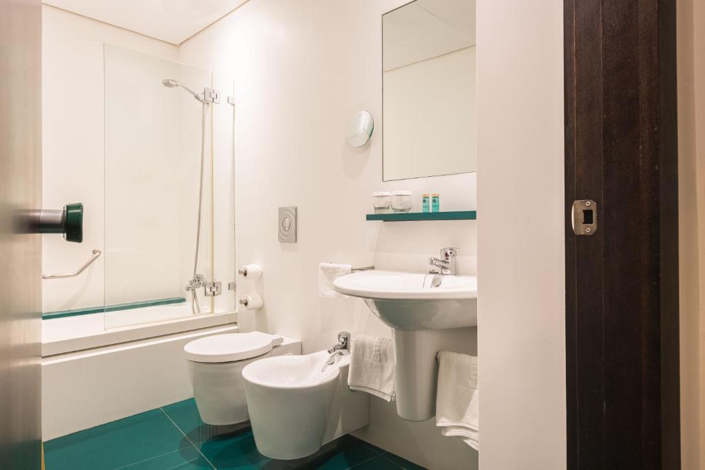 Kúpeľňa v ubytovaní Hotel Emporda