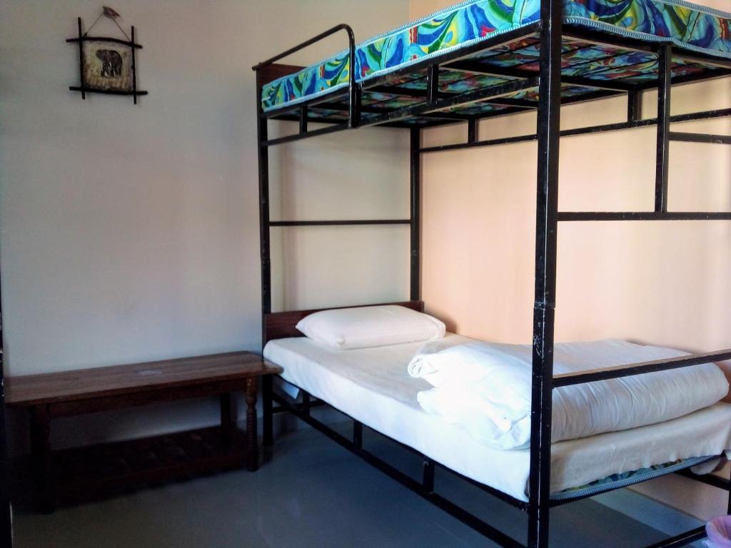 Postel nebo postele na pokoji v ubytování Vibe way (Hostel & Market farm)