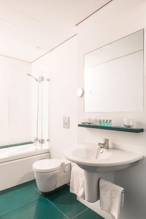 Kúpeľňa v ubytovaní Hotel Emporda