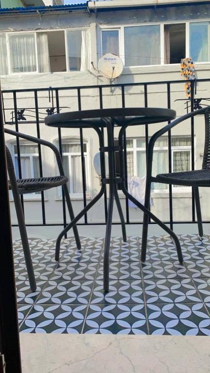 Balkón nebo terasa v ubytování Sofia Konaklama