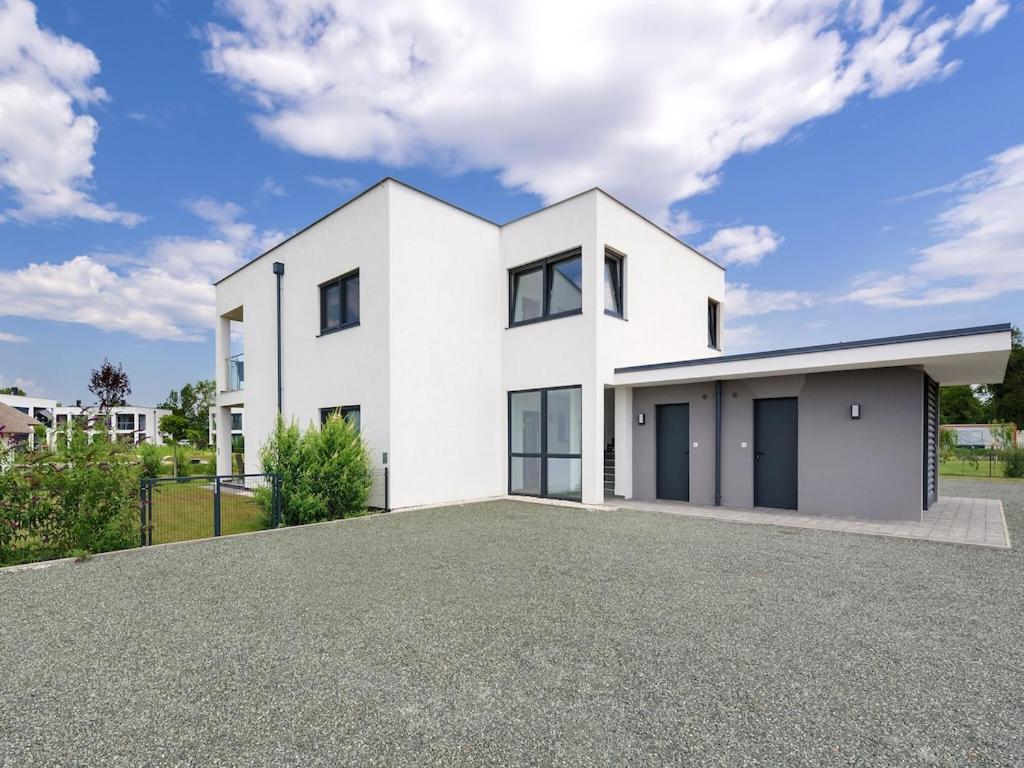 Budynek, w którym mieści się apartament