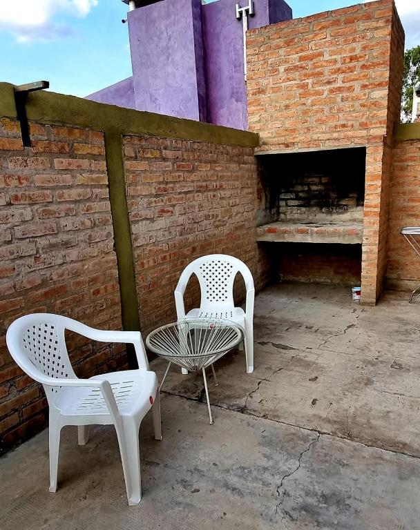 Un pato o zona al aire libre en Duplex Boulevard D