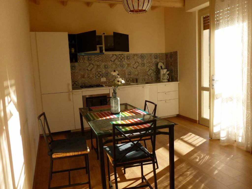 Kuchyň nebo kuchyňský kout v ubytování Casa Teodoro - Gelsomino, Ulivi & Orchidea