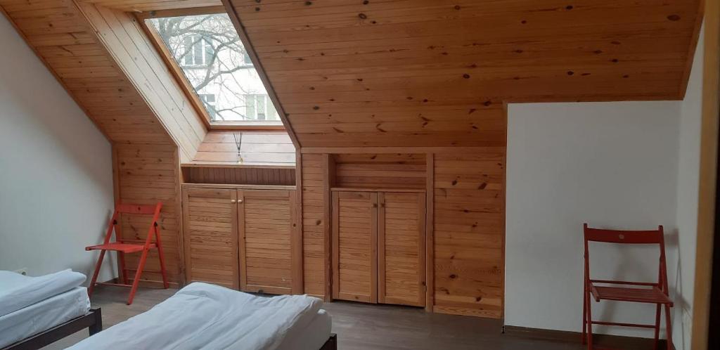 Postel nebo postele na pokoji v ubytování Rock'n'hostel