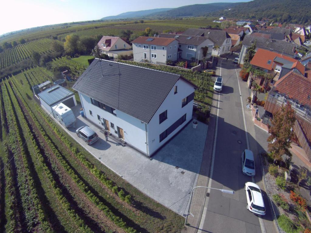 Letecký snímek ubytování Ferienwohnung Andergasse