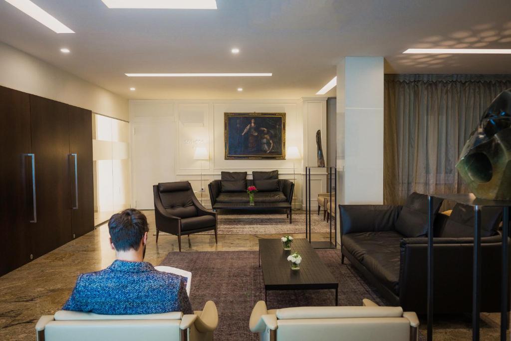 Posezení v ubytování Hotel Monte Meraviglia