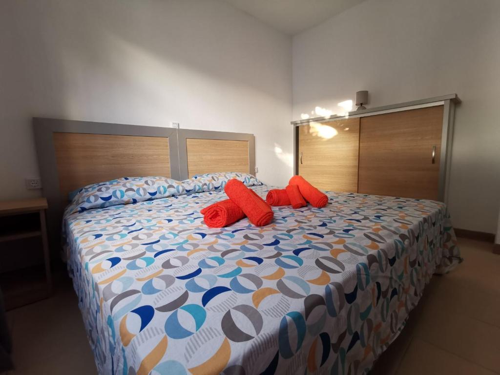 Posteľ alebo postele v izbe v ubytovaní CASA GIAN 2