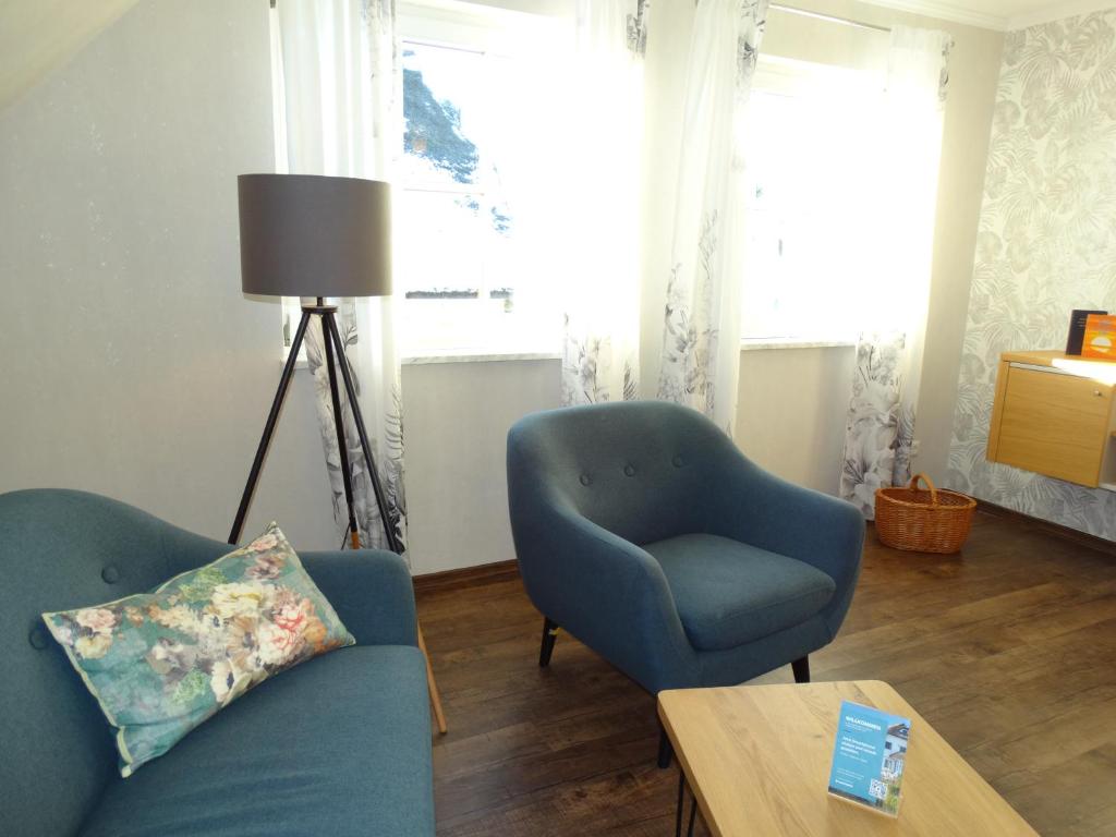 Posezení v ubytování Landhotel Kastanienallee Putbus