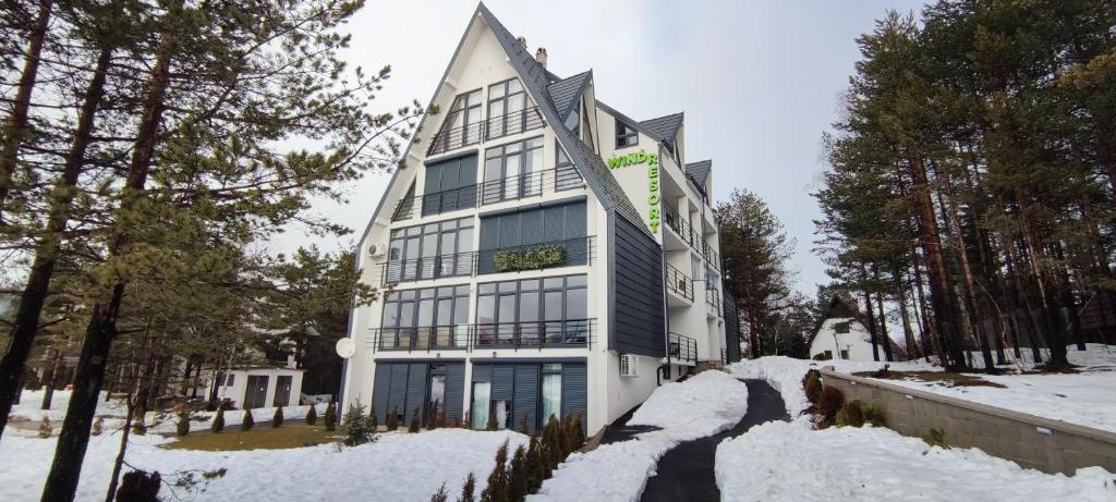 Apartman Monika Wind Resort durante el invierno