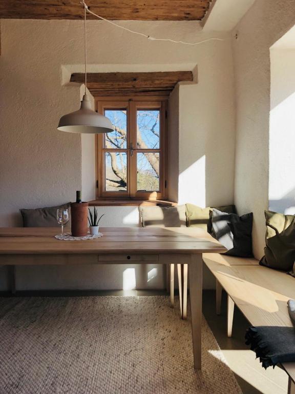 Posezení v ubytování Weinstöckl in der Südsteiermark