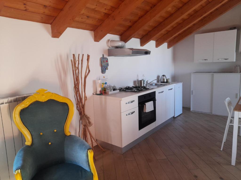 Kuchyň nebo kuchyňský kout v ubytování A Casa di Sole