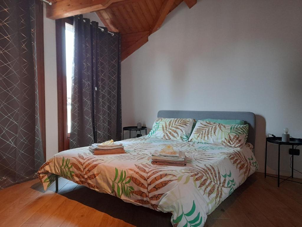 Postel nebo postele na pokoji v ubytování A Casa di Sole
