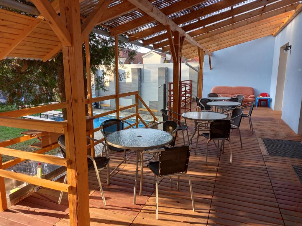 Balkón nebo terasa v ubytování Alegria Natur Apartments