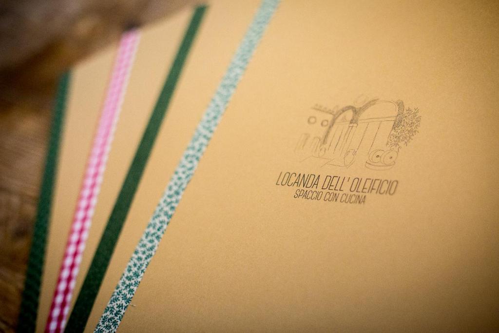 Certifikát, hodnocení, plakát nebo jiný dokument vystavený v ubytování Locanda Dell'Oleificio