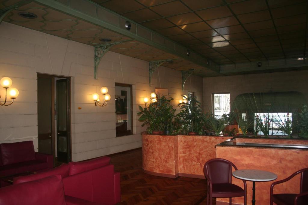 Posezení v ubytování Albert Hotel