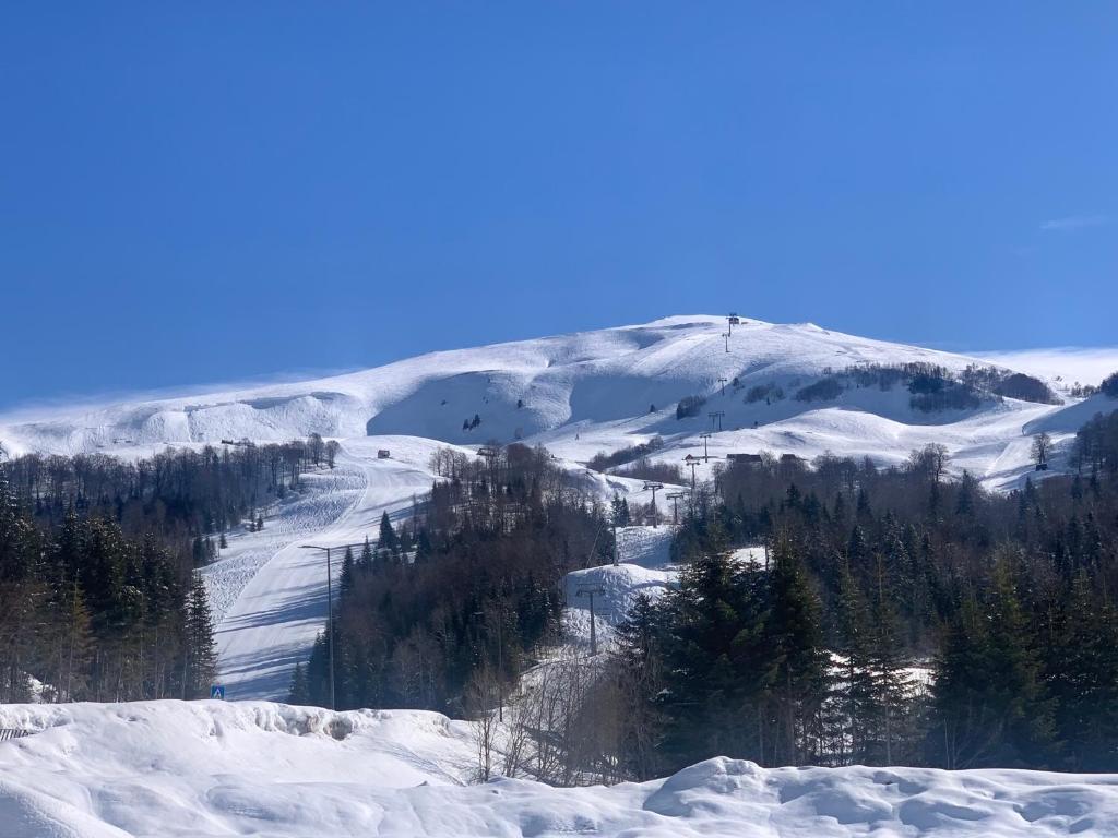 Modern Mountain v zimě