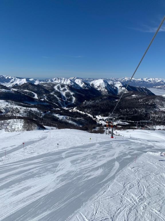 Modern Mountain v zimě