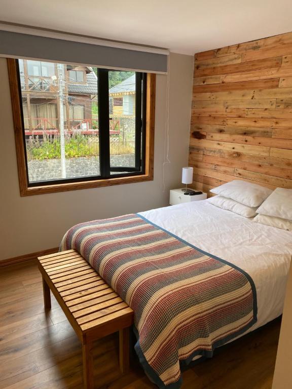 Postel nebo postele na pokoji v ubytování Albergo B&B