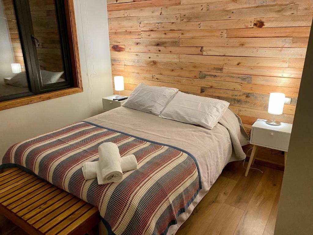 Postel nebo postele na pokoji v ubytování Albergo B&B